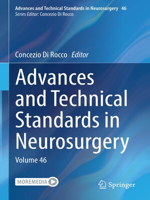 cover image of Advances and Technical Standards in Neurosurgery